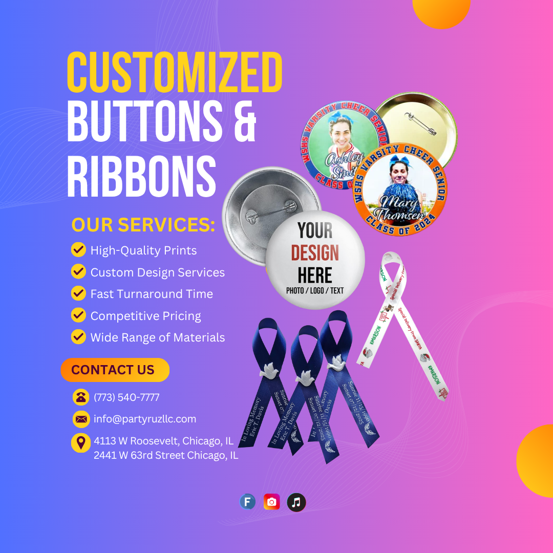 Buttons & Ribbons