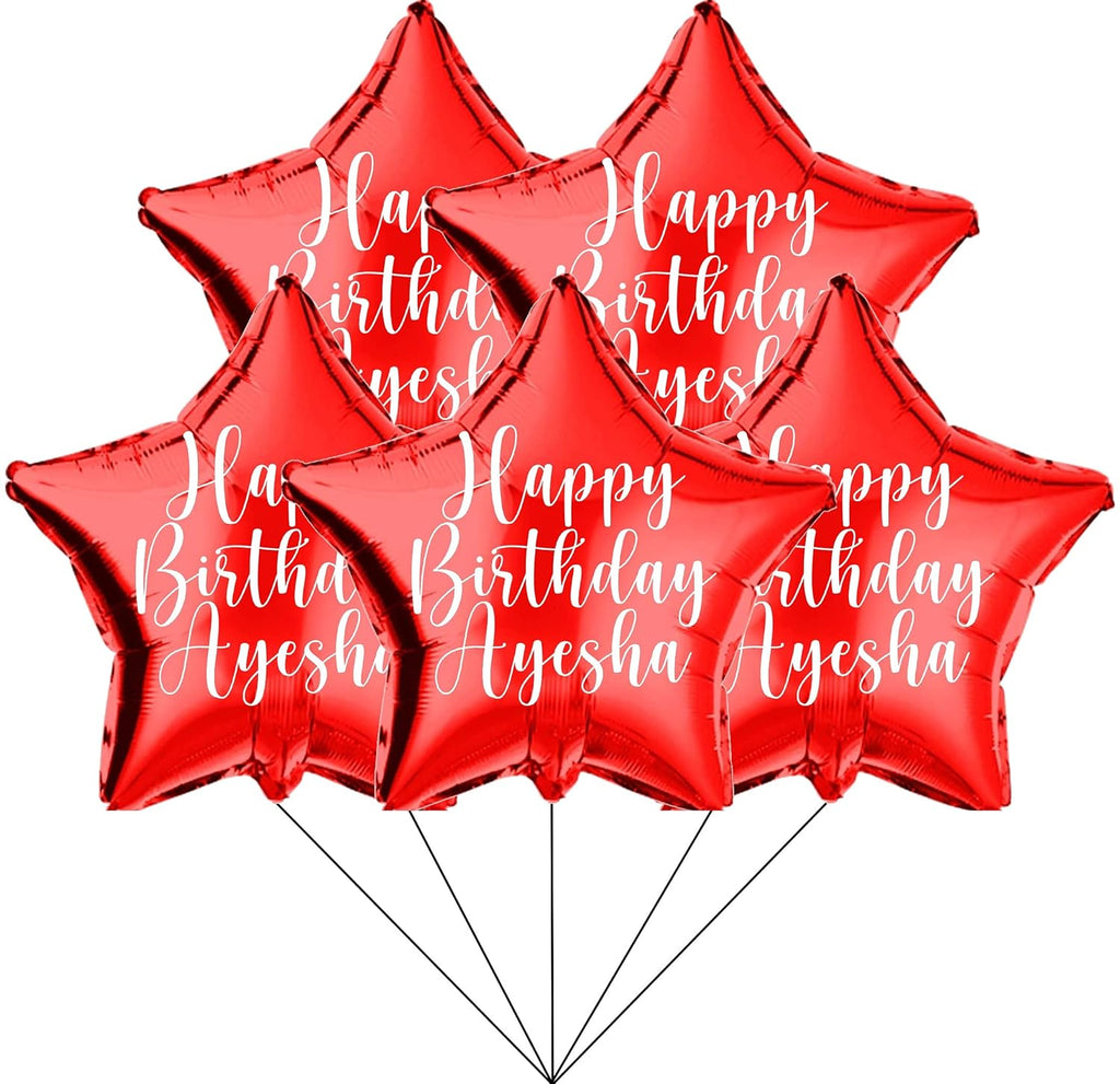 Custom Balloons Star