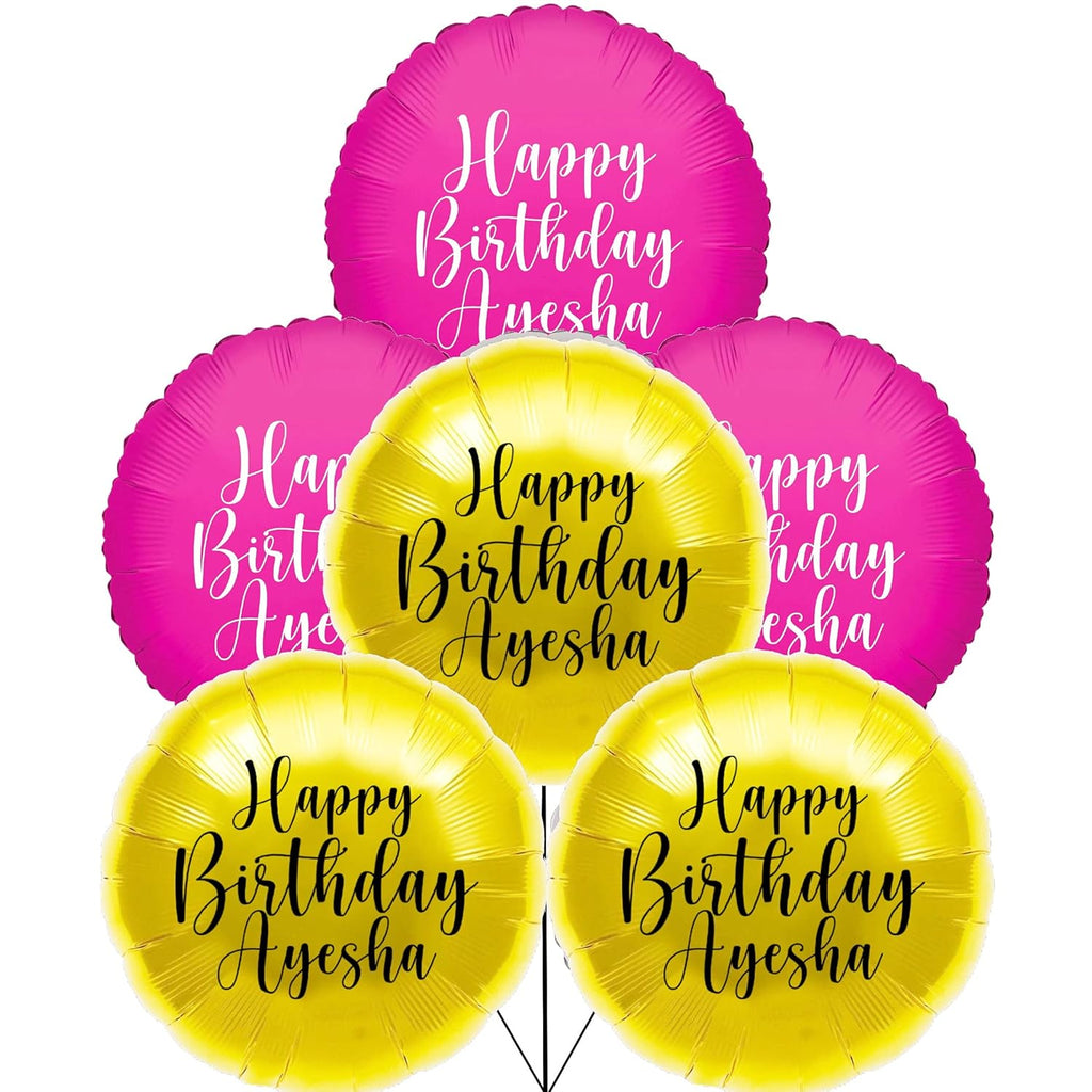 Custom Balloons Round