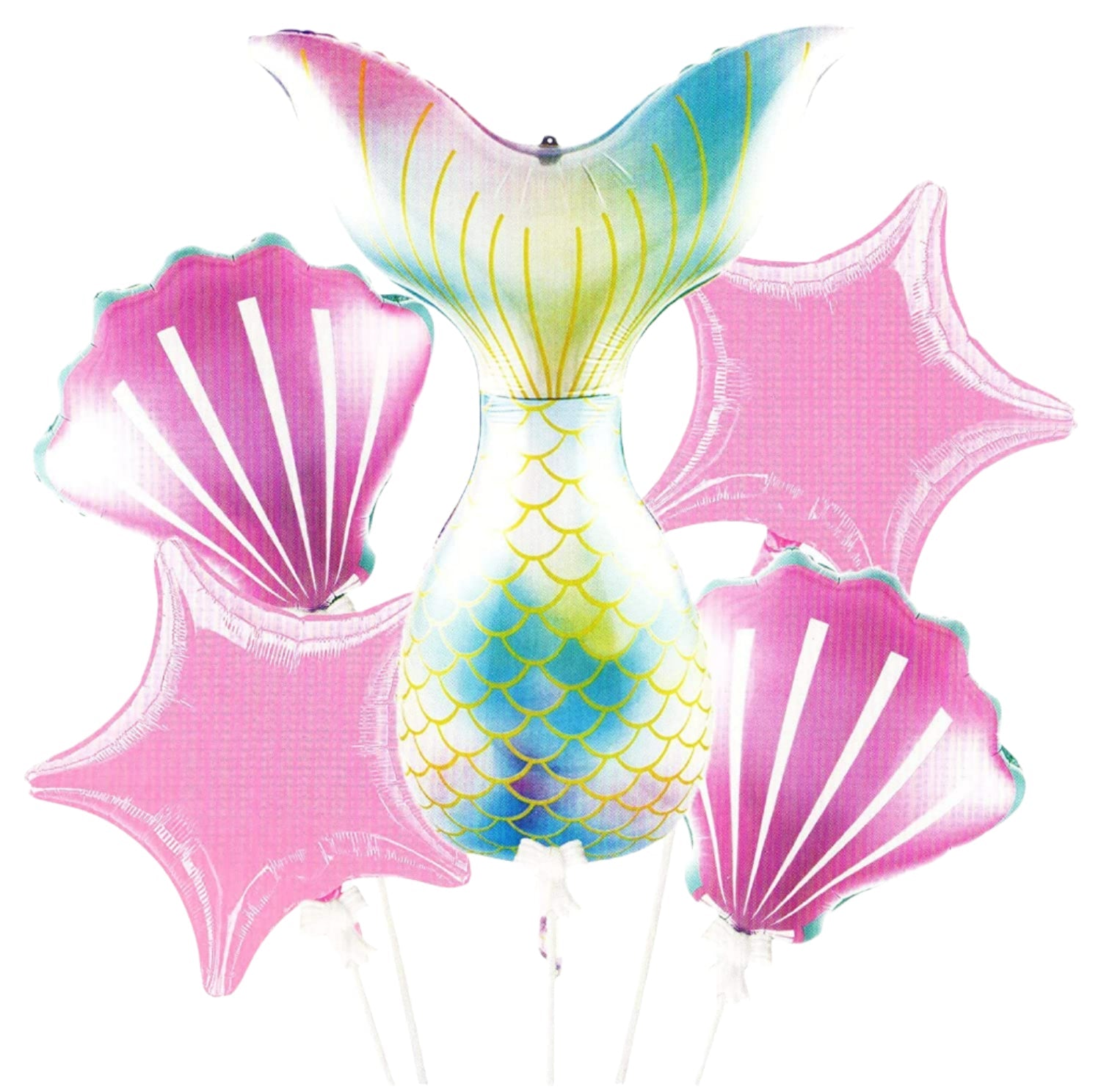 5pcs Mermaid Theme Balloon Set -KB#35