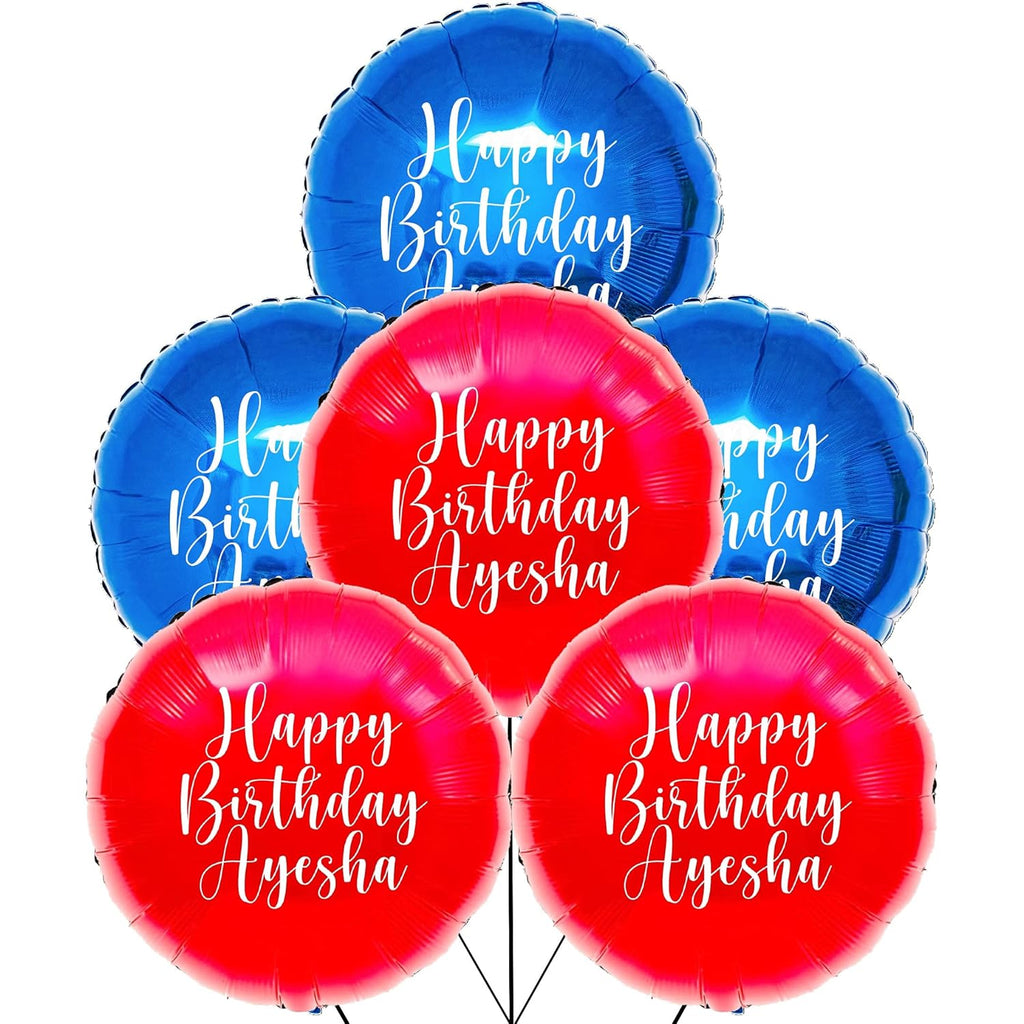 Custom Balloons Round