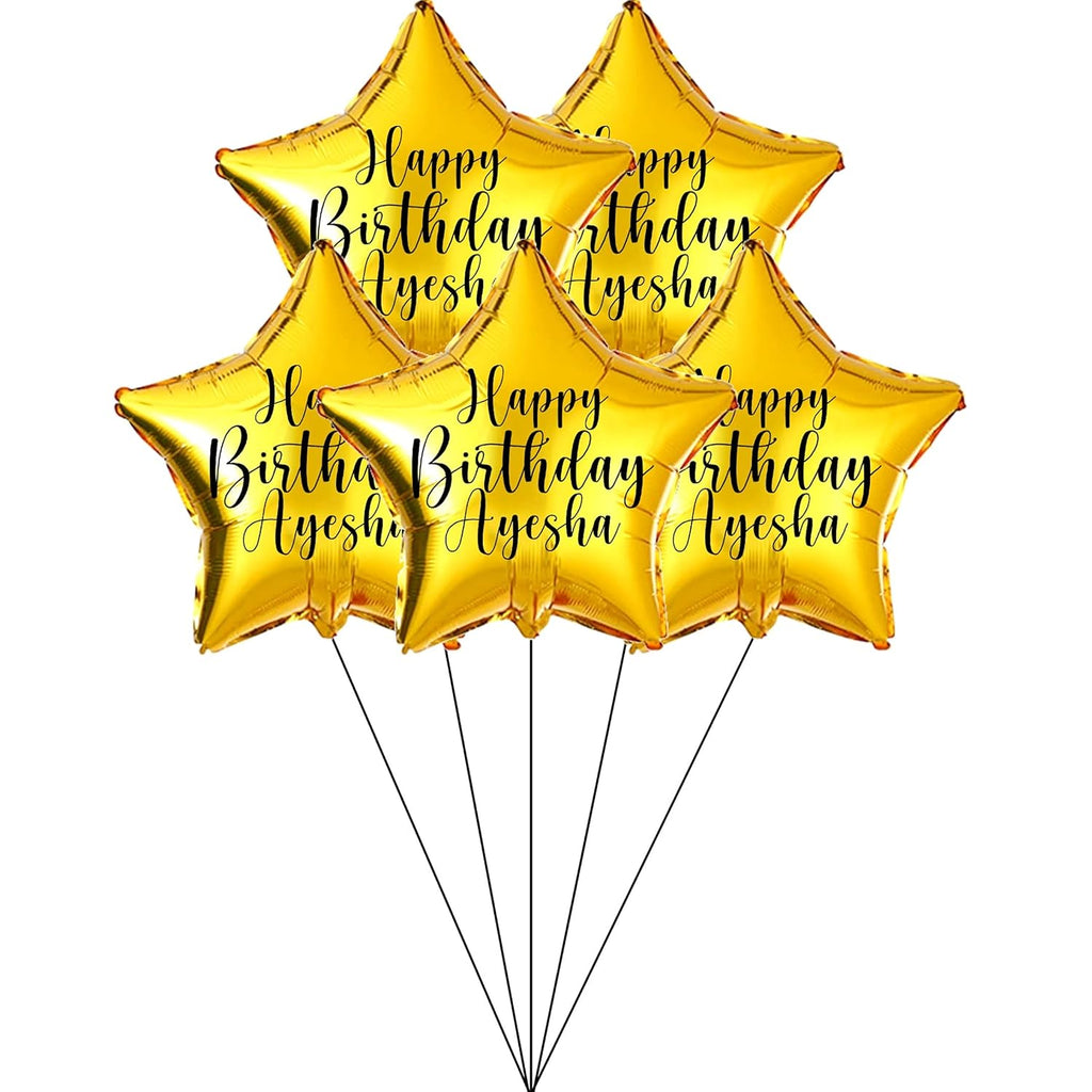Custom Balloons Star