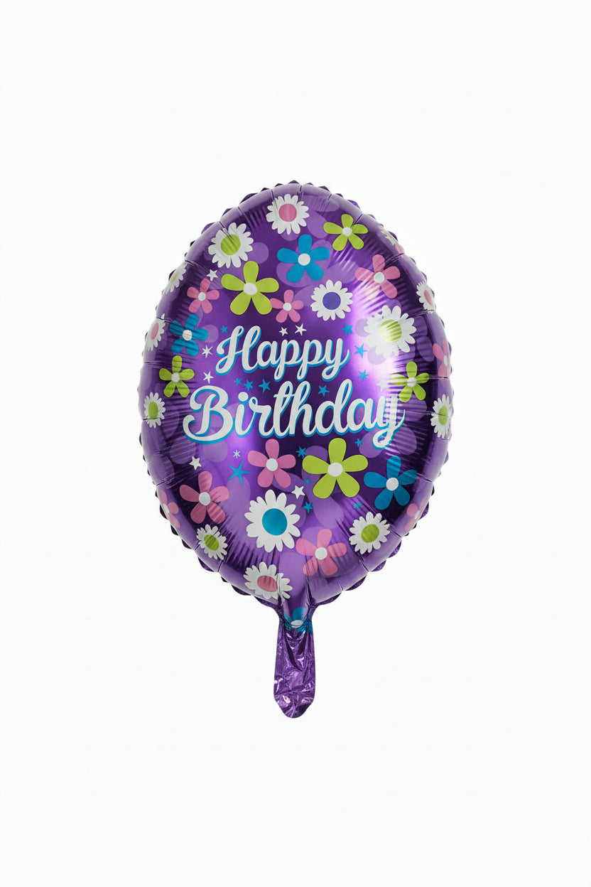 Happy Birthday orbit balloon B121