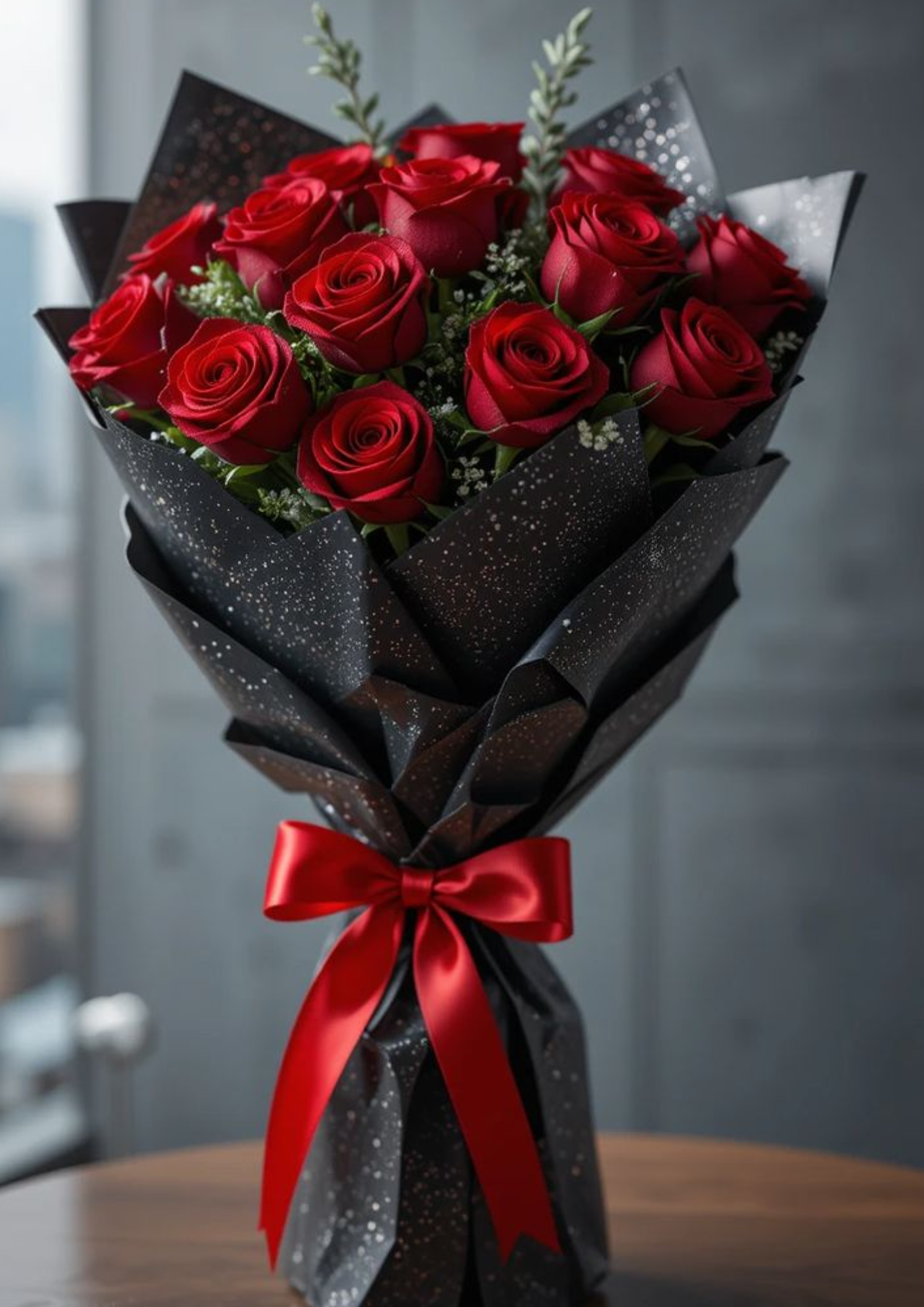 Bouquet of Flowers for Valentine's Day