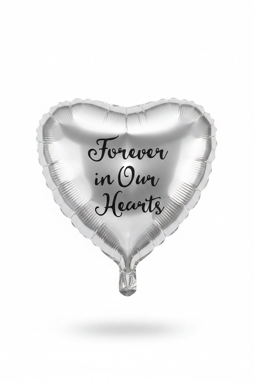 Forever In Our Hearts SILVER 18” CS-14