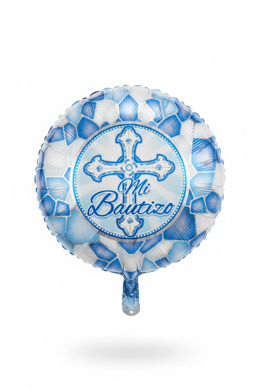 Baptism balloon for boy 18” CS-2