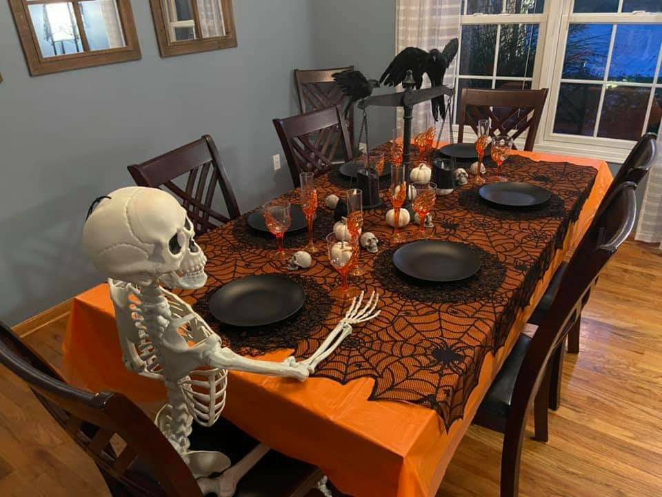 Holloween Party Set-up