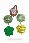 5 pcs sports balloon bouquet