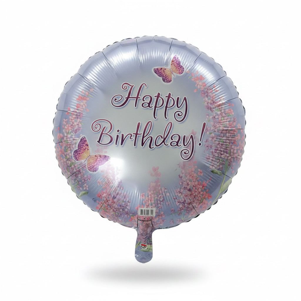 Happy Birthday floral! Balloon 18’’ B38