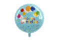 Colorful balloons Happy Birthday! 18’’ B44