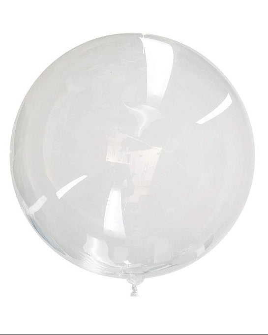 24 Inch Round Bubble Transparent Bobo Balloon for Party Supplies #95