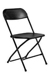Black Folding Plastic Chairs