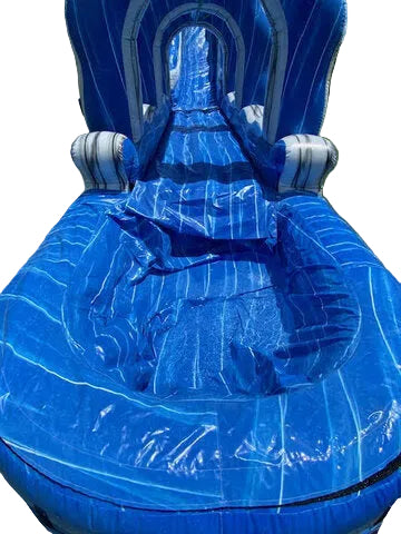 Blue single lane Marble Slip N Slide