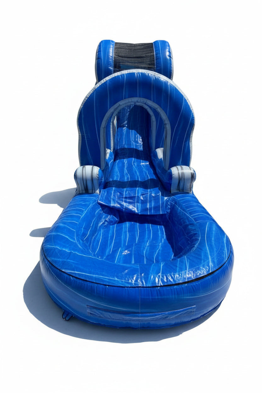 Blue single lane Marble Slip N Slide