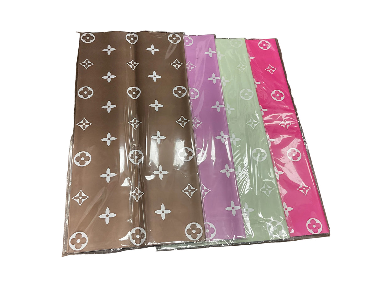 Flower wrapping paper 20 SHEETS