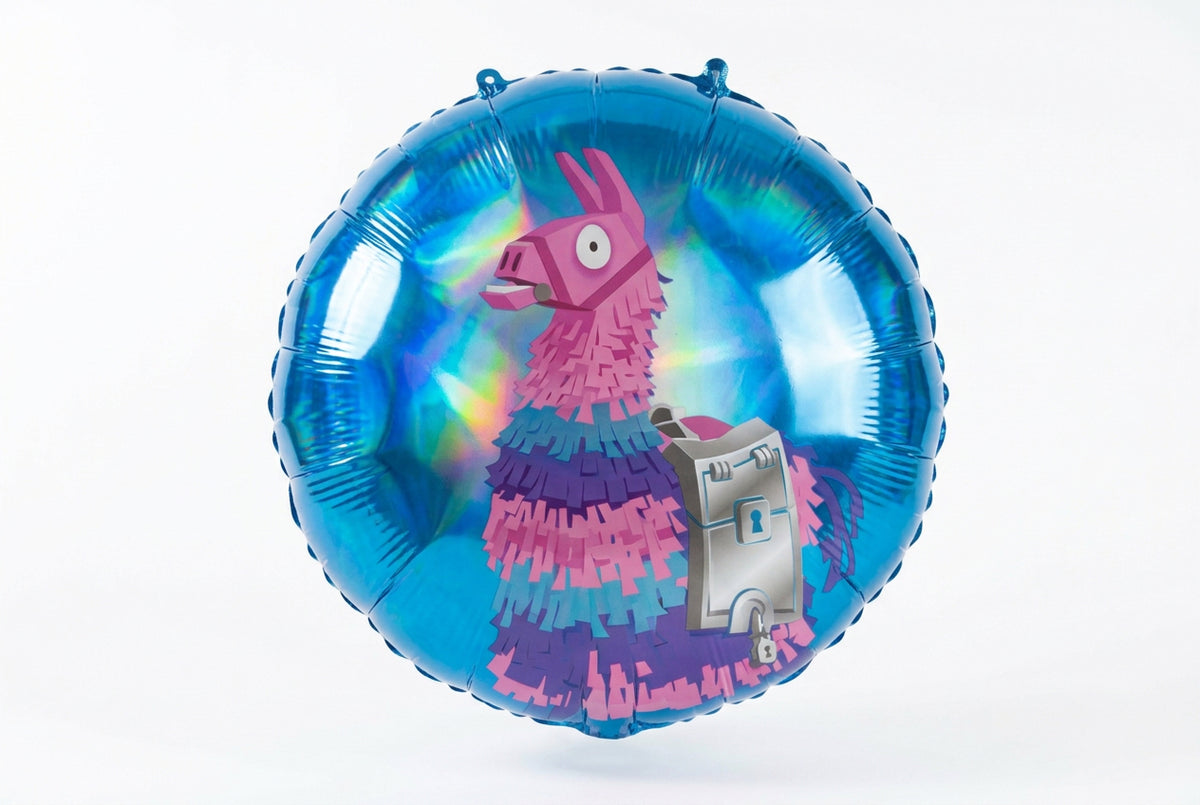 fortnite pink lama 18in balloon #4