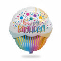 Cupcake shaped Happy Birthday! Balloon 34’’