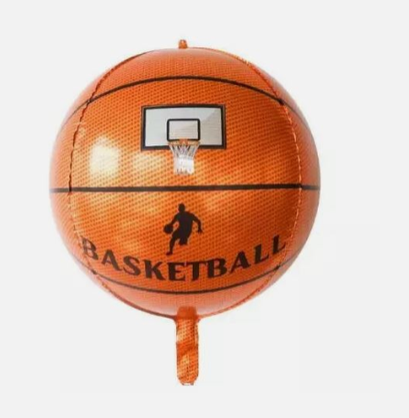 Basketball 15" Foil Balloon-K89