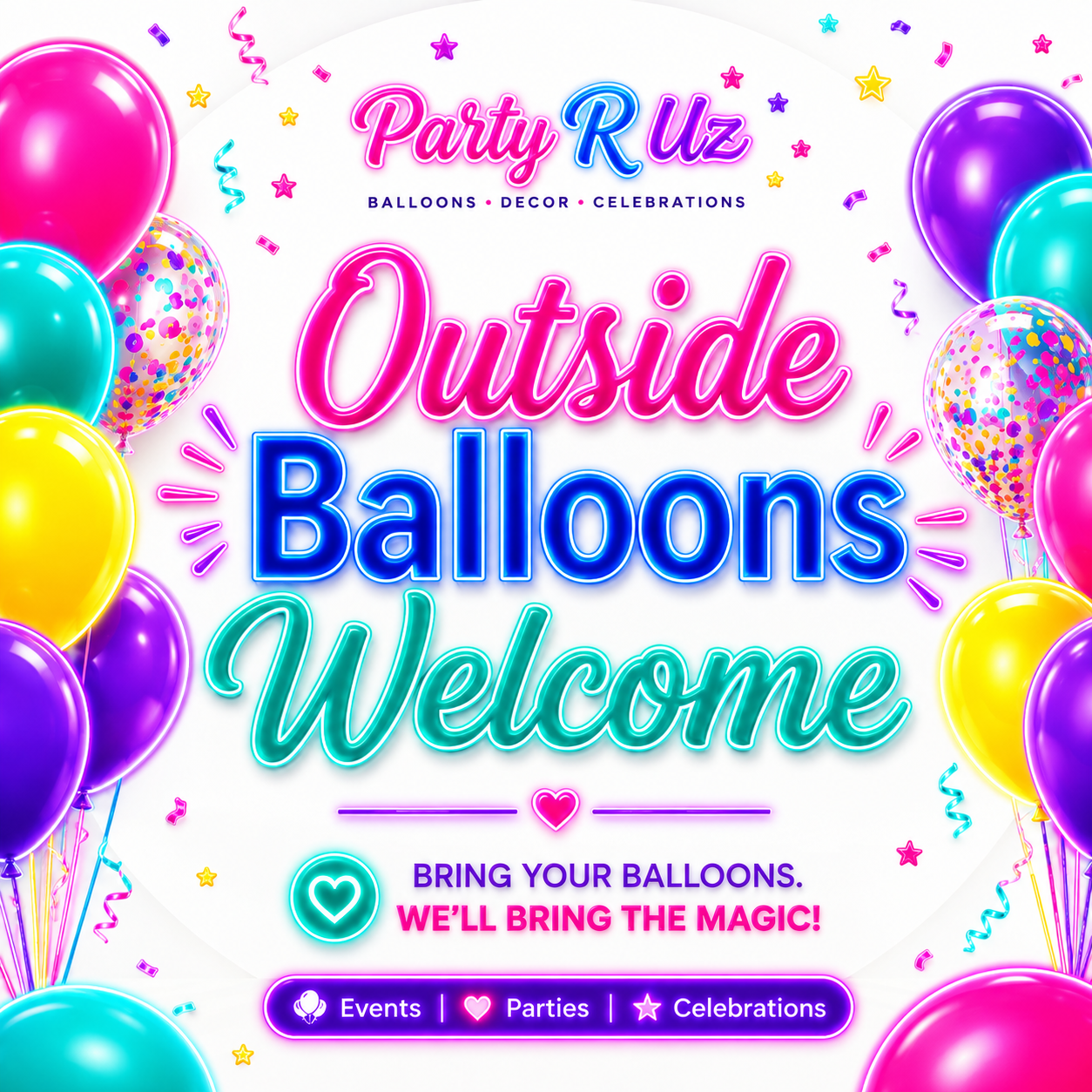 Outside Balloons