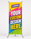 X Banner - 24 x 64