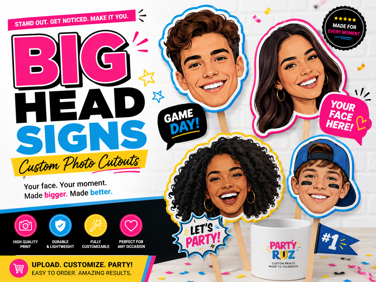 Custom Big Heads