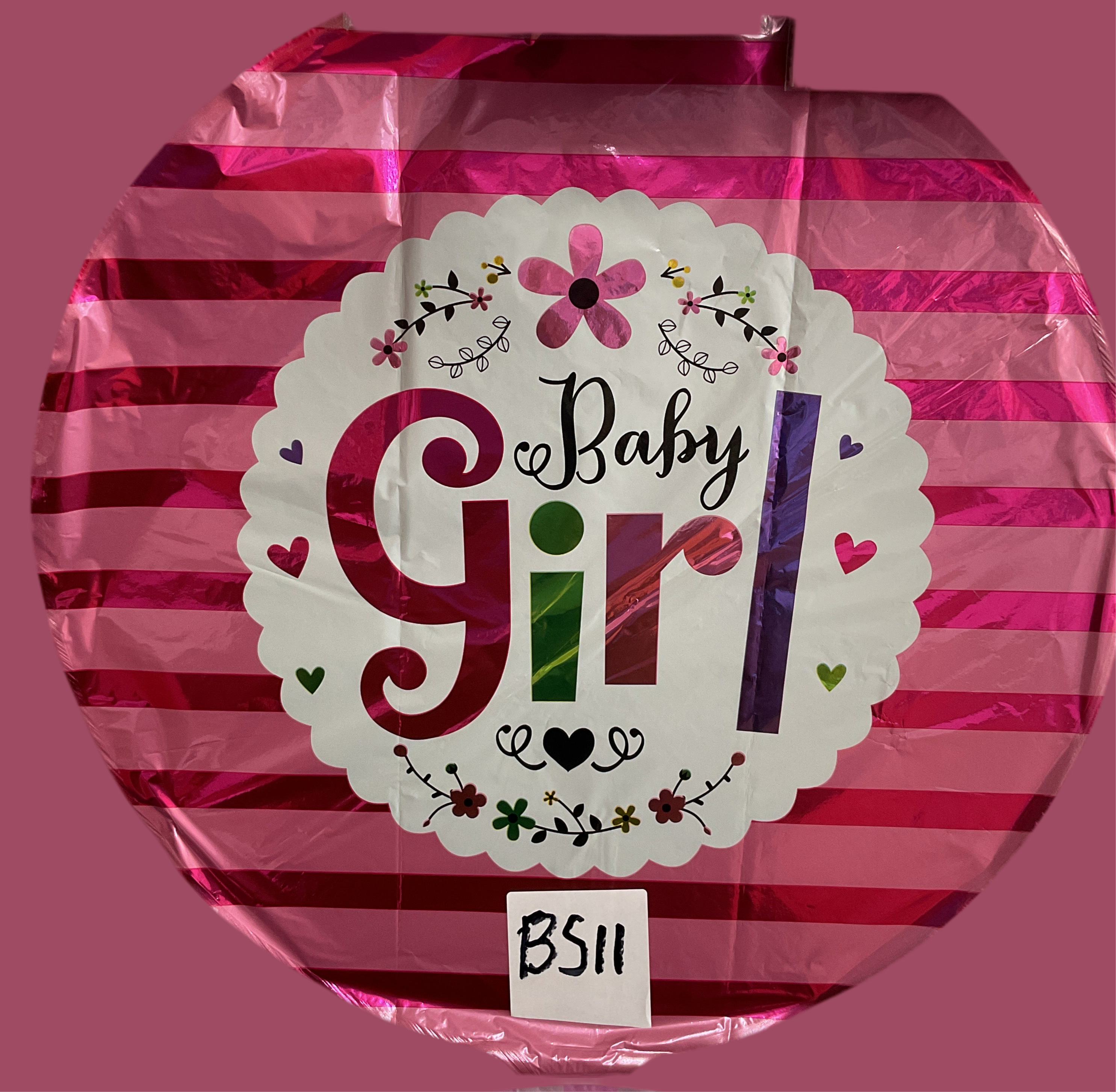 Baby GIRL BALLOON BS11