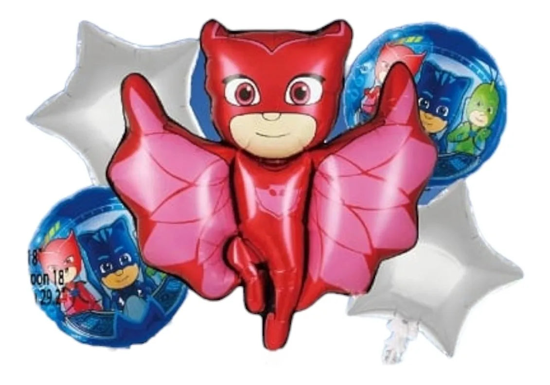 5pcs PJ Masks Balloon Set -KB#41