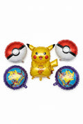 5 Pcs Pokémon Balloon Bouquet