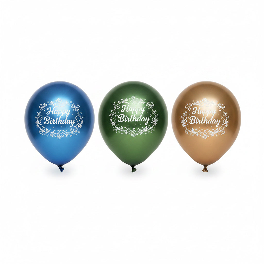 Happy Birthday 12in balloon