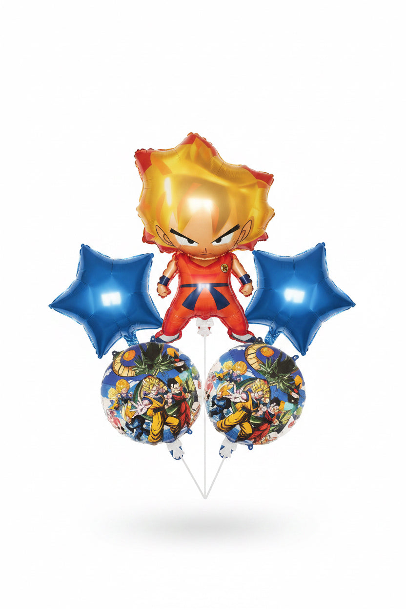 Dragon Ball Z Balloon Bouquet 29” ￼& 18”