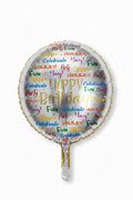 Happy Birthday! 22” Orb balloon B89
