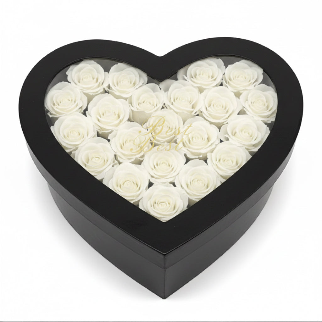 Best, Heart Shaped Rose Box