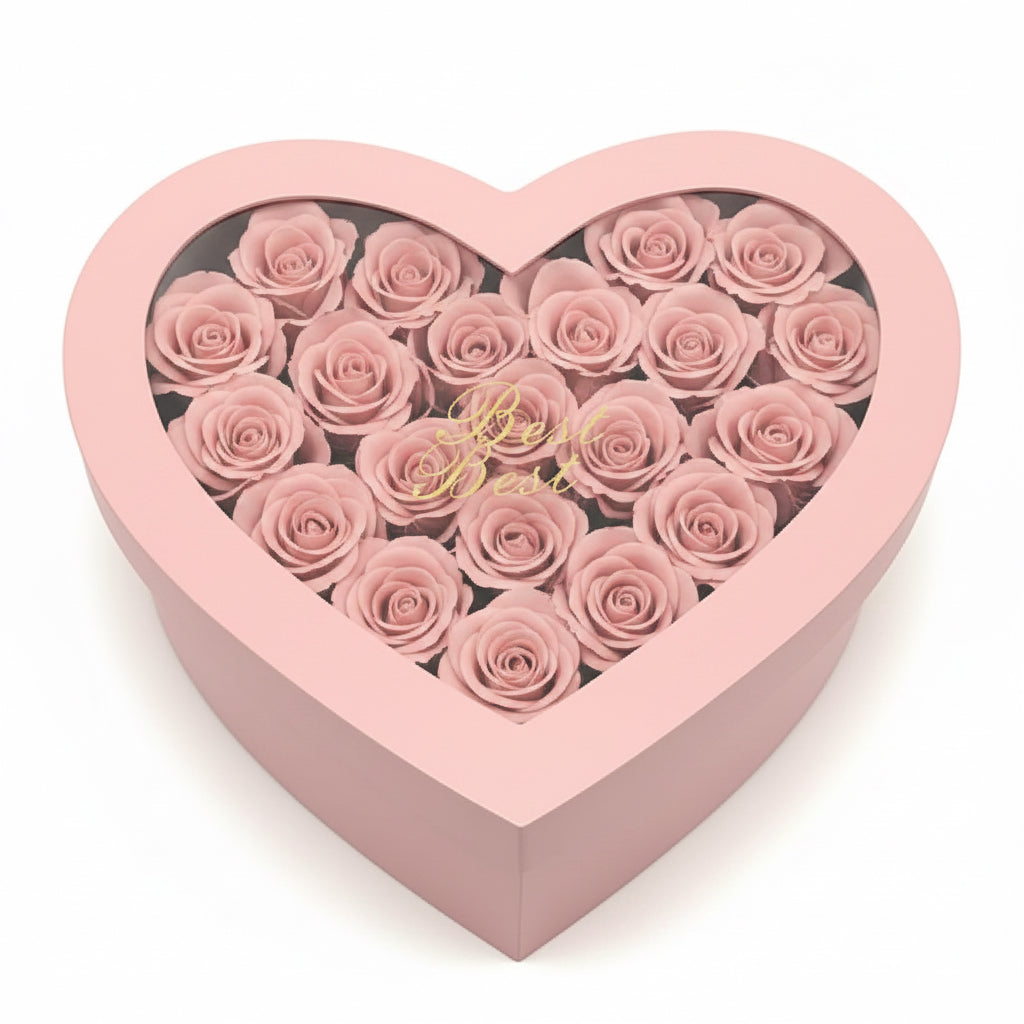 Best, Heart Shaped Rose Box
