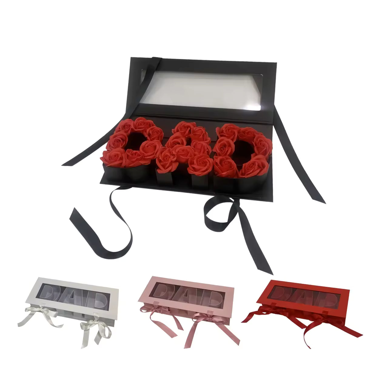 Dad Flower Folded Box