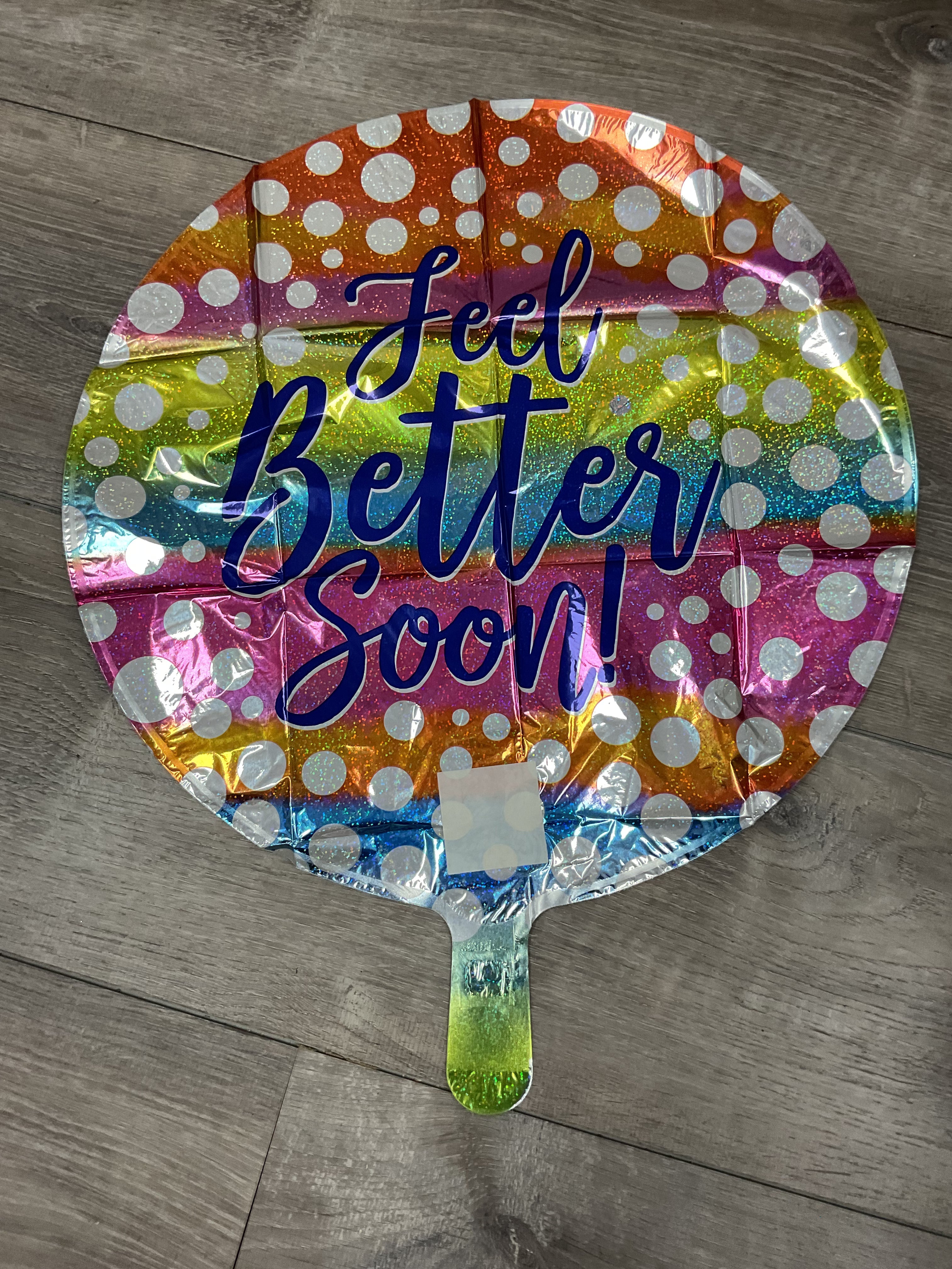 Feel better soon 18”balloon