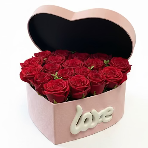 LED Love Rose Box