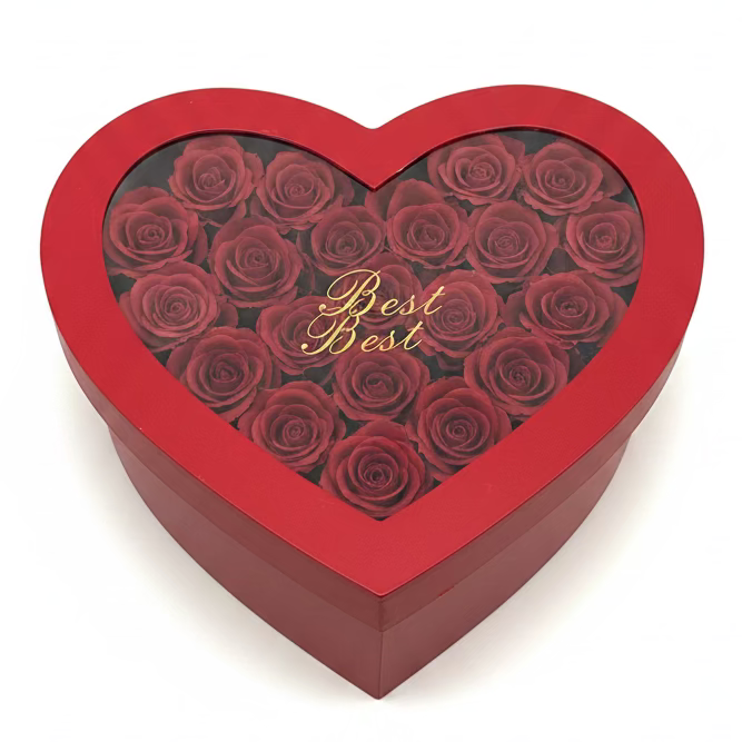 Best, Heart Shaped Rose Box