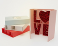 L.O.V.E Bow Rose Box