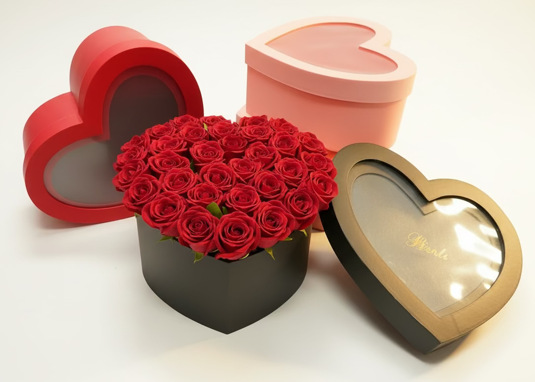 Best, Heart Shaped Rose Box