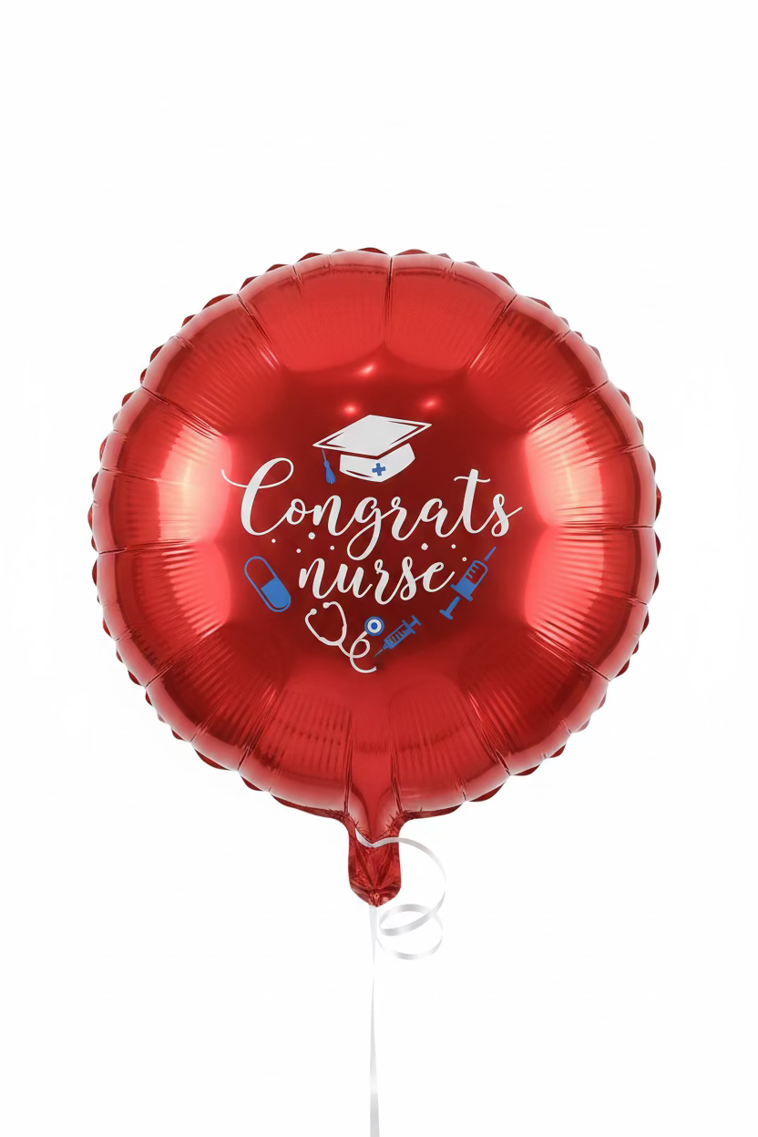 Congrats Nurse Cap 18” NM-7
