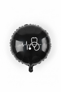 Black Stethoscope Balloon 18” MM-8