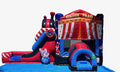 Circus Train Bounce House with Slide-R