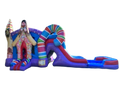 Candy Land Bounce House with Double Slide-R