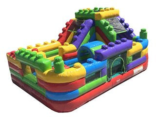 Lego Blocks Inflatable Playground
-A