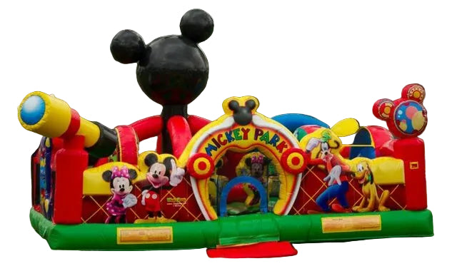 Mickey Mouse Play House Inflatable Playground-A