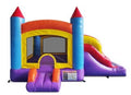 Mini Castle Bounce House with Slide-A