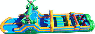 48ft Tropical Obstacle Course (Dry)-A