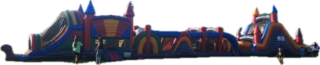 110ft Marble Castle Obstacle Course-A