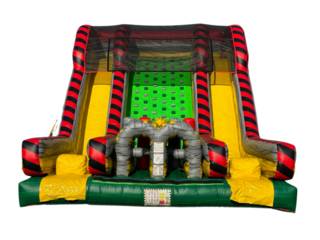 22ft Giant Rockwall with Double Slide-A