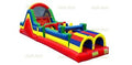 40ft Radical Run Obstacle Course with slide-A